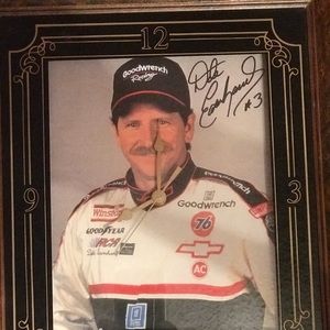 Dale Earnhardt clock